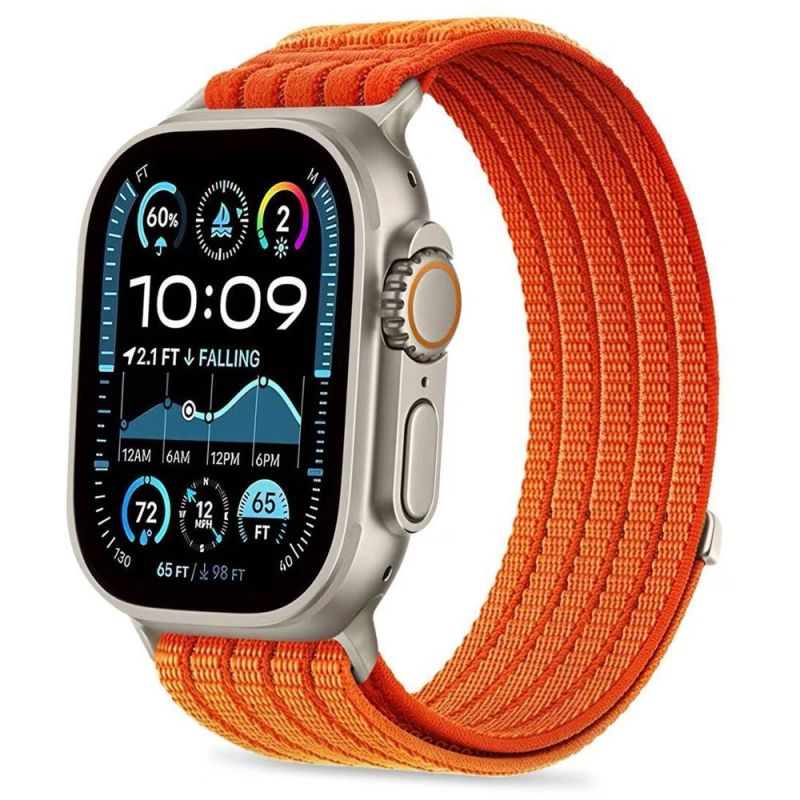 Tech-Protect Nylon Sport Band for Apple Watch 44 / 45 / 46 / 49 mm - Orange