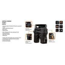 Neo Tools Pantaloncini HD, webbing waistband, detachable pockets, size