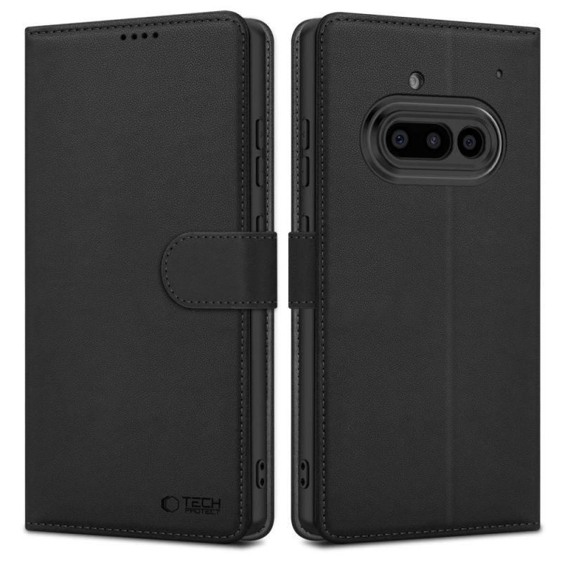 Tech-Protect Wallet Case for Nothing Phone 3A - Matte Black
