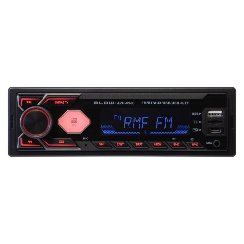 Car Radio BLOW AVH-8960 RDS MP3/USB/micro SD/BLUETOOTH + USB-C