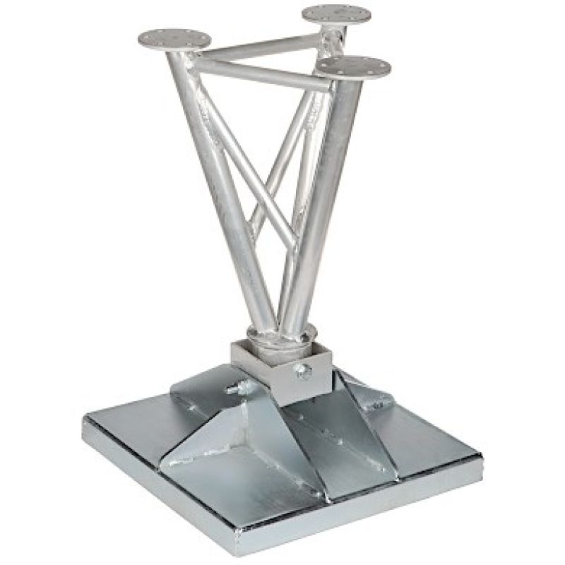 ARTICULATED BASE FOR LATTICE MASTS WITH GUY LEADERS MK-1.5/POD-G