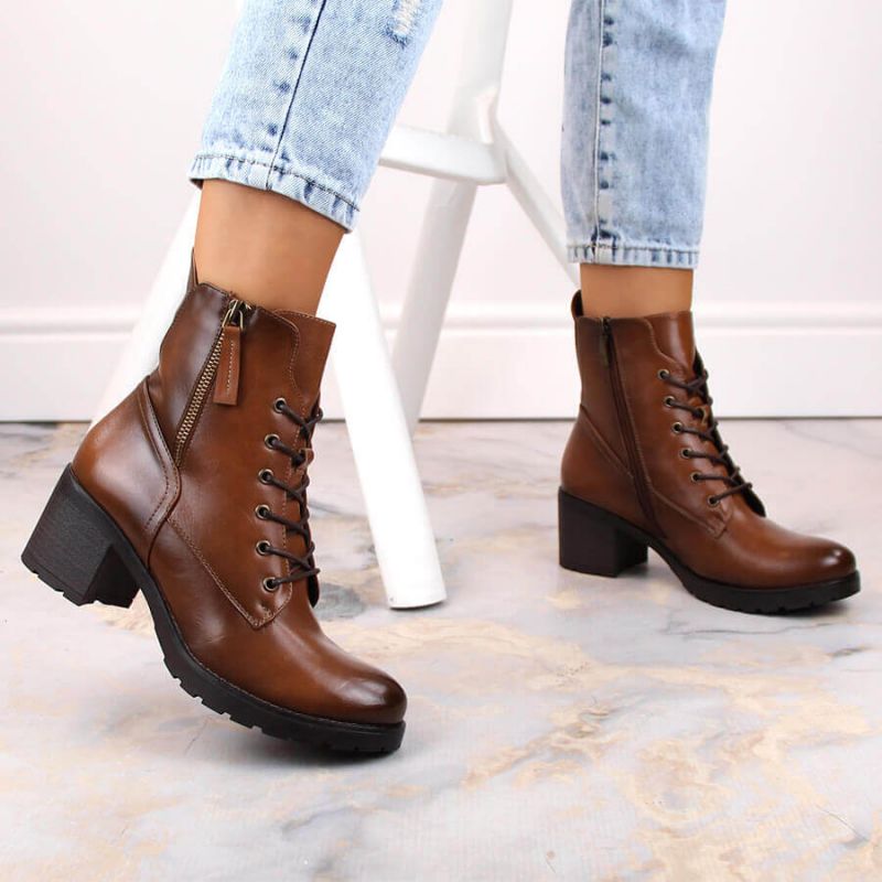 Potocki Stivali platform ankle in