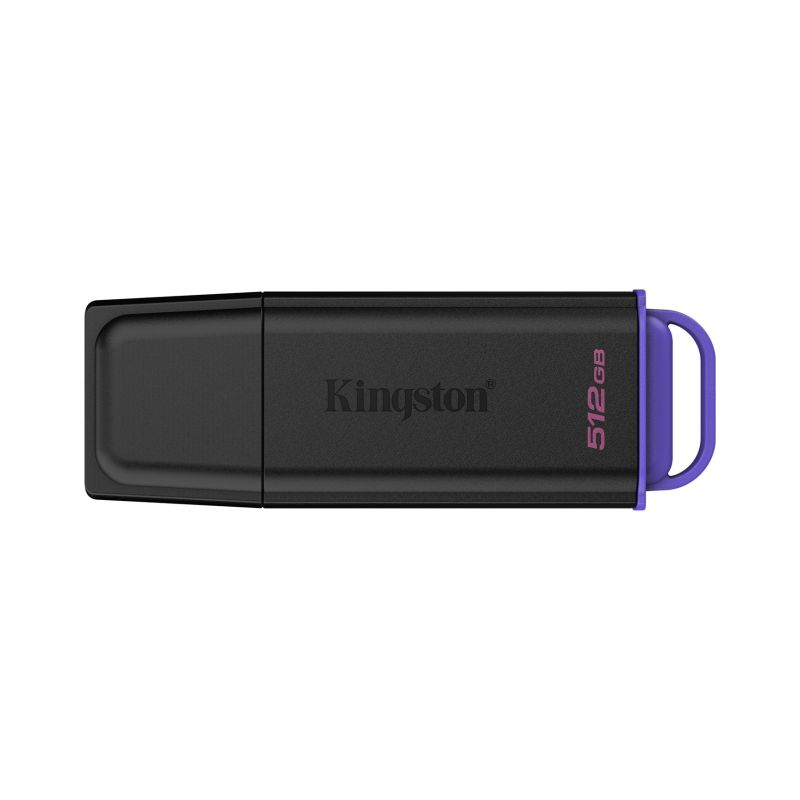 KINGSTON 512GB Portable USB 3.2 Gen 1 DataTraveler Exodia Black/Purple