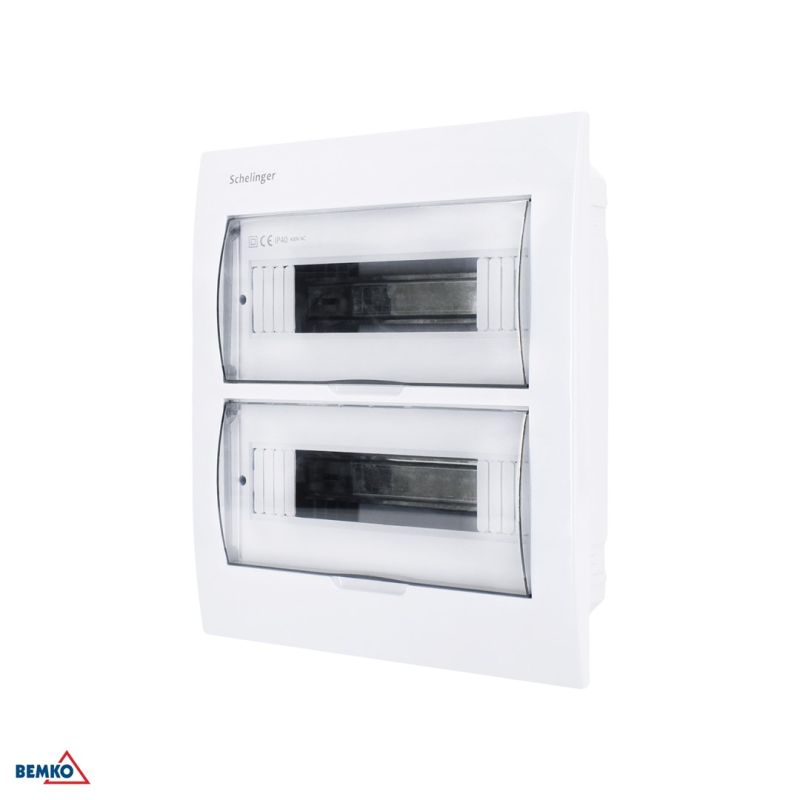 Flush-mounted distribution board IP40 TERMINALS 36N+36PE 3x12P