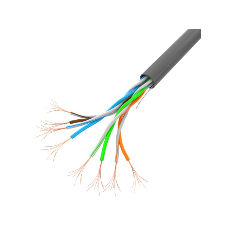 LANBERG UTP LAN CABLE 100MB/S 305M CCA LINE GRAY