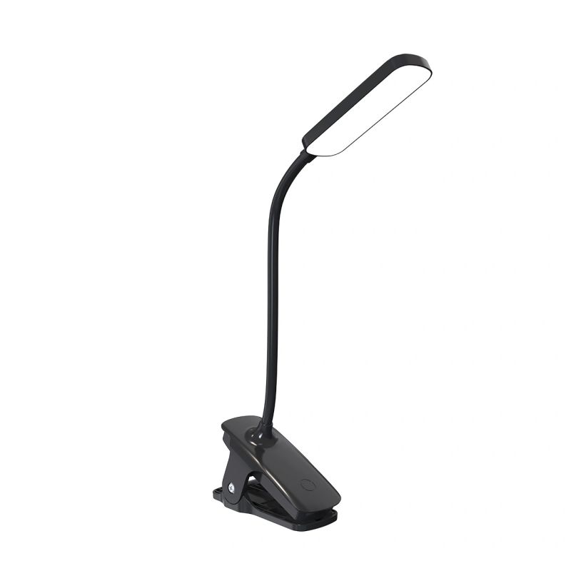 Wozinsky VT-01 Mini LED Reading Lamp with Clip and USB-C Cable 80cm - Black