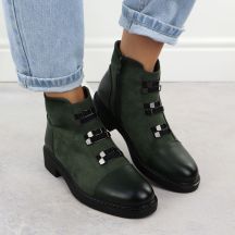M. Daszyński Stivali Suede-Look Lined Ankle M.Daszyński
