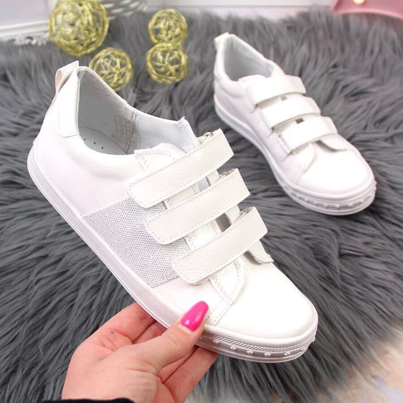Girls' shoes sneakers with..