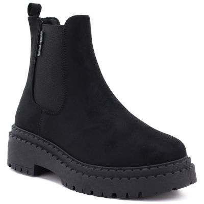 Big Star Stivali suede ankle on the platform, Big Star