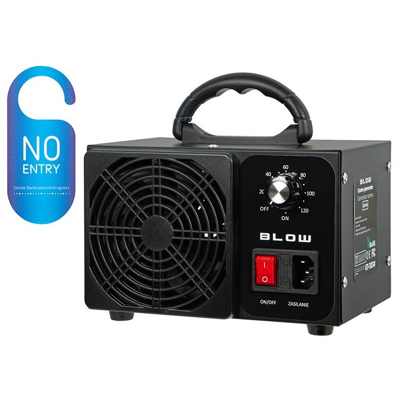 Ozone generator BLOW OZ-04 black ozonator 60,000 mg/h 140W