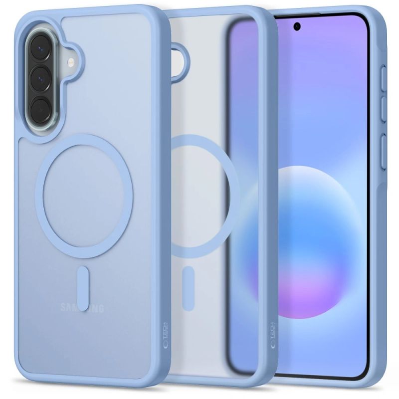 Tech-Protect Magmat MagSafe Case for Samsung Galaxy A57 5G - Matte Blue