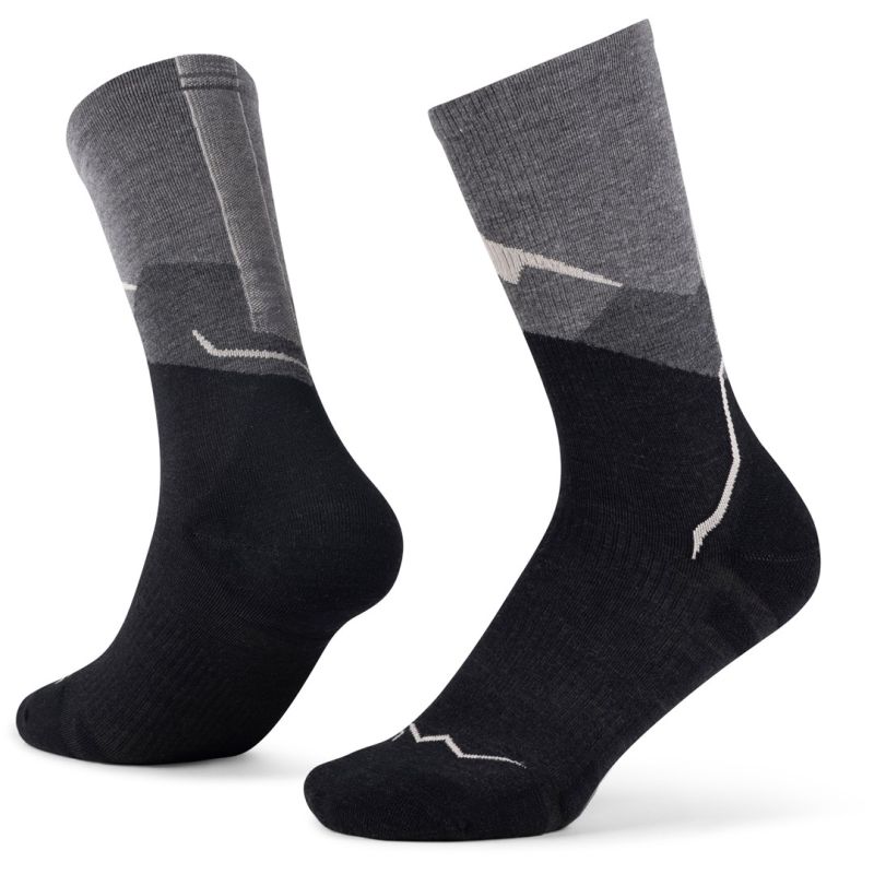 Buff MERINO LIGHTWEIGHT CREW SOCK LWC1 GRAPHITE S 36/38 socks