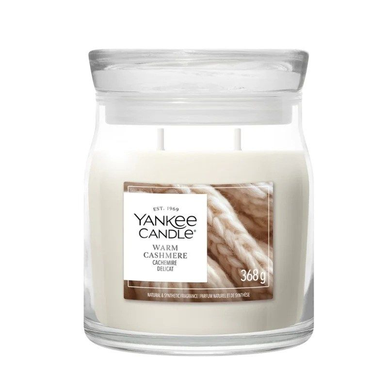 Medium Candle WARM CASHMERE YANKEE
