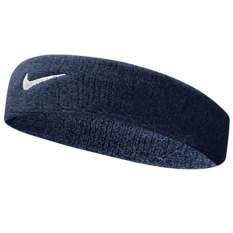 Headband Nike Swoosh navy blue..
