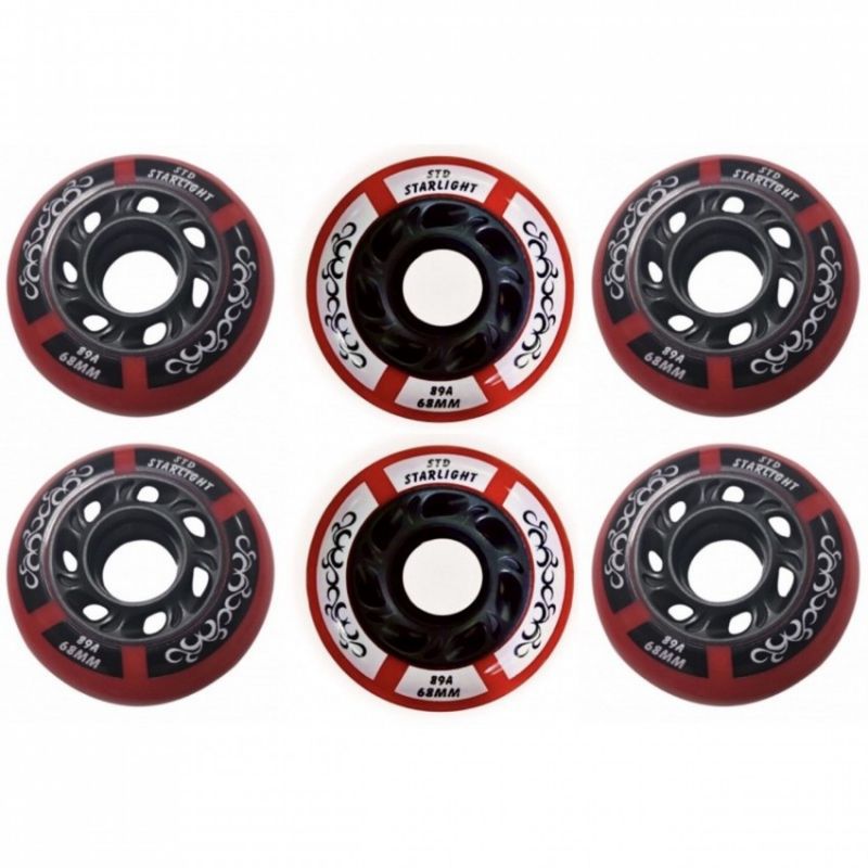 STD Starlight wheels for 84A 89A roller skates