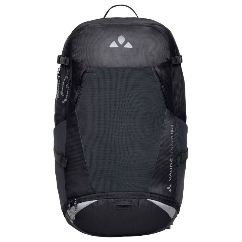 VAUDE Bike Alpin 28+5 Backpack, Sports Backpack, Black, Polyamide, Polyurethane (PU), Polyester