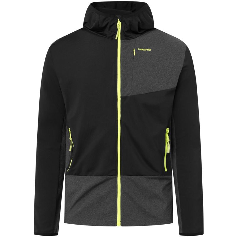 VIKING Tacoma Hoodie Man Zip-Up Hoodie Black XL