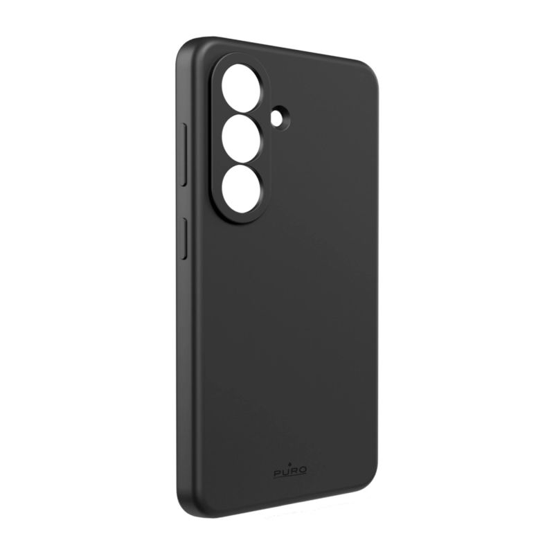 Puro ICON MAG ns Samsung Galaxy S26 Silicone Case Compatible with MagSafe - Black