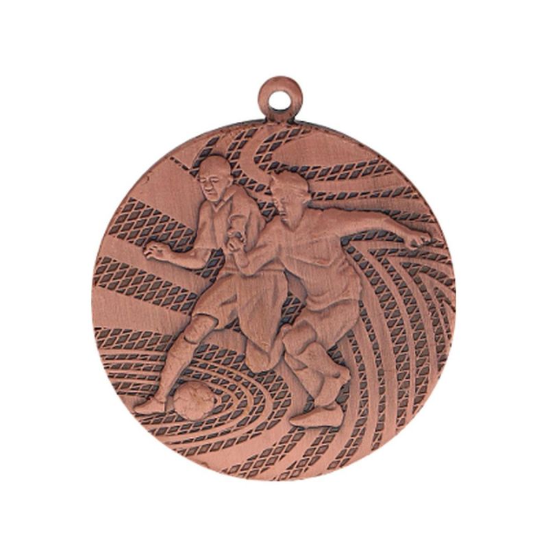 Bronze medal - football - steel medal