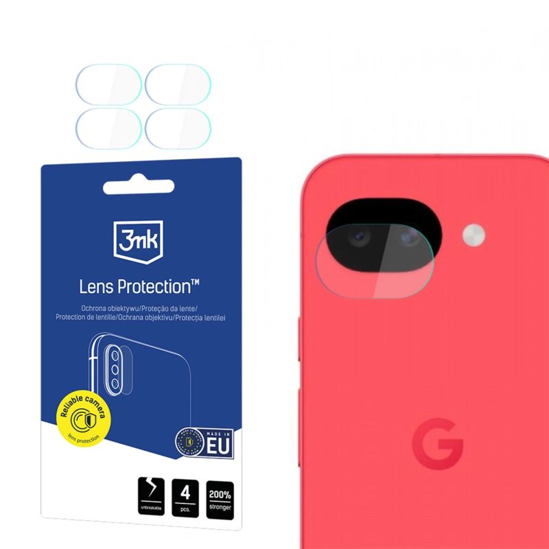 3mk Lens Protection™ Hybrid Camera Lens Glass for Google Pixel 10A