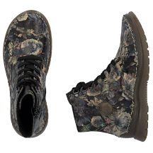 Rieker Stivali insulated ankle with floral pattern Rieker