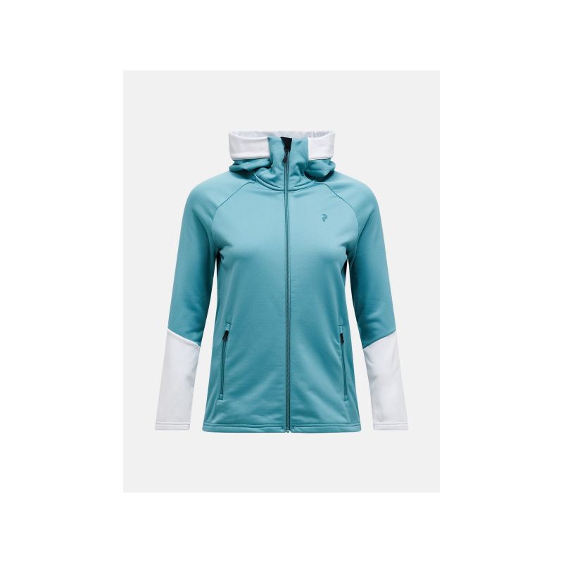 PEAK PERFORMANCE W Rider Essentials Zip Hoodie Blue
