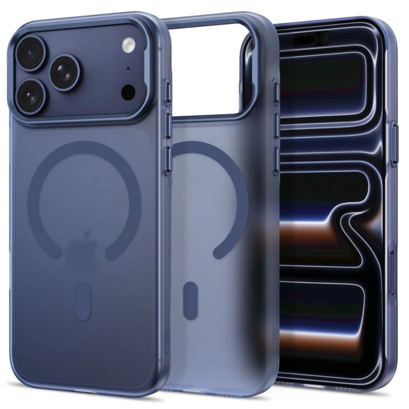 Tech-Protect MagZero MagSafe Case for iPhone 17 Pro Max / 18 Pro Max - Matte Navy Blue
