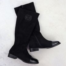 M. Daszyński Stivali patent suede, M.Daszyński