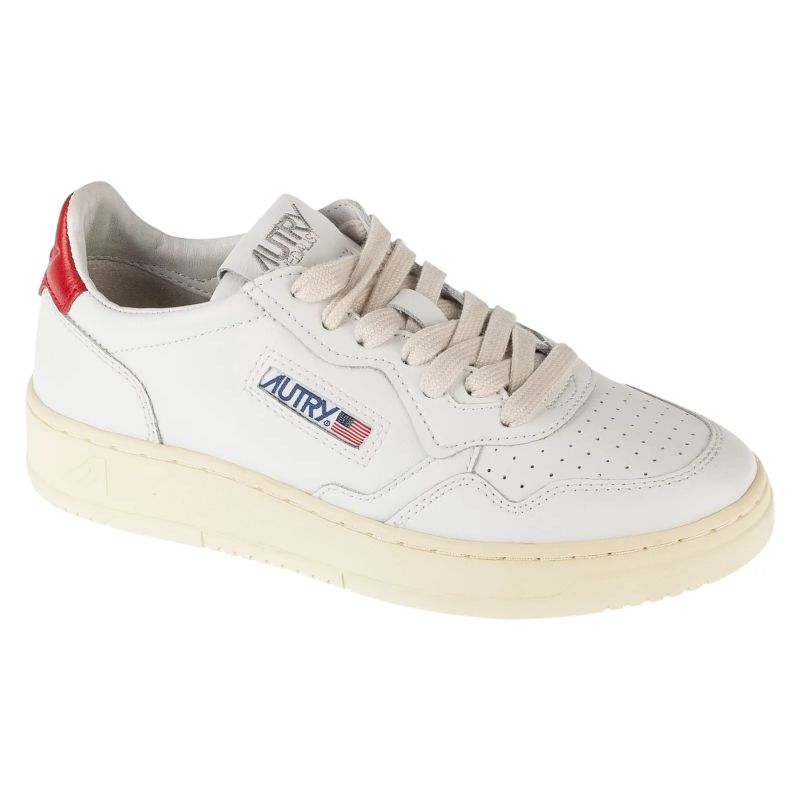 Autry Medalist Leather Low AULW-LL21 White 36