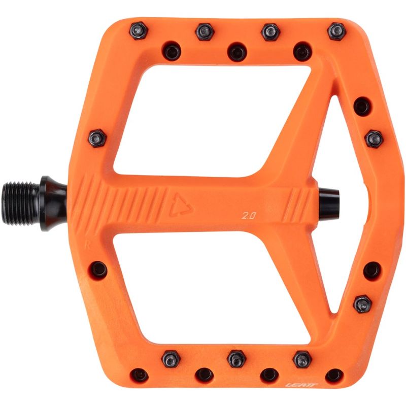Bicycle pedals (wide platforms) LEATT Pedals Composite AllMtn 2.0 Flat one size