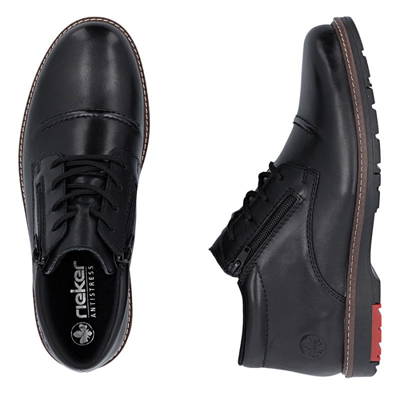 Rieker Stivali comfortable leather ankle, insulated, Rieker