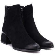 Potocki Stivali suede high-heeled ankle Potocki