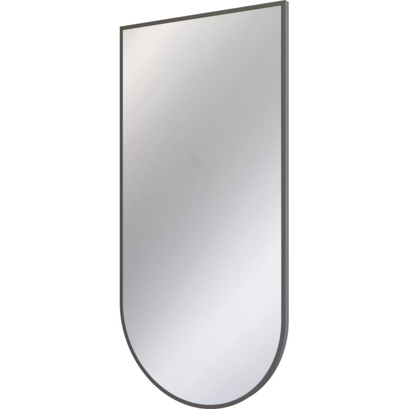 Hanging mirror in a frame
