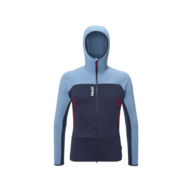 MILLET Fusion Grid Hoodie M blue
