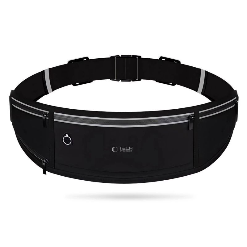 Tech-Protect M3 Universal Sport Waist Bag - Black