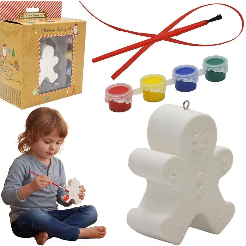 DIY PLASTER DECORATION COOKIE PAINT