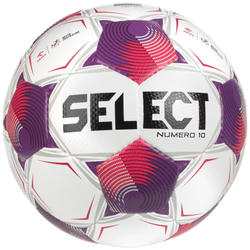Select Numero 10 FIFA Quality Pro V25 Orlen EkstraLiga Football 110046 White Size 5