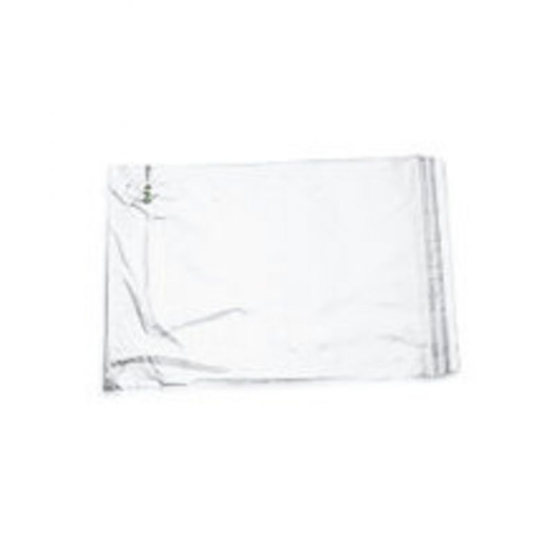 Bag with self-adhesive PE flap