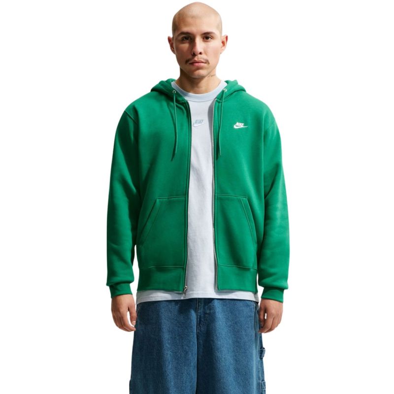 Nike Club BB FZ Hoodie Men's Green FN3861 365 L