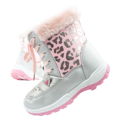 Leomil Stivali winter children's snow boots kitten fur warm for