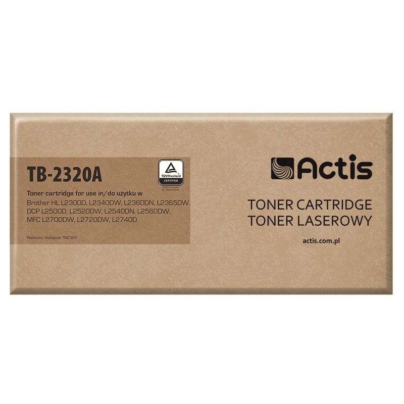 Actis TB-2320A Toner (replaces Brother TN-2320, TN2320; Standard; 2600 pages; black)