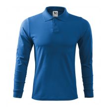 Malfini Polo Single J. LS azure