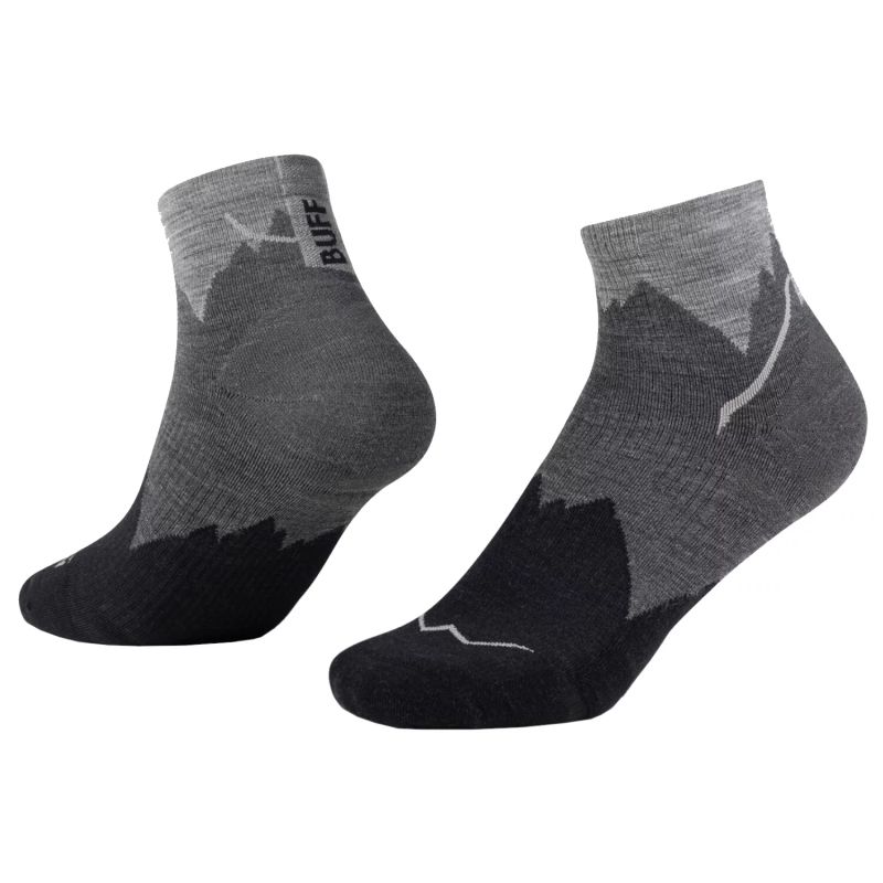 BUFF Merino Lightweight Quarter Socks 137792999 Black 36–38