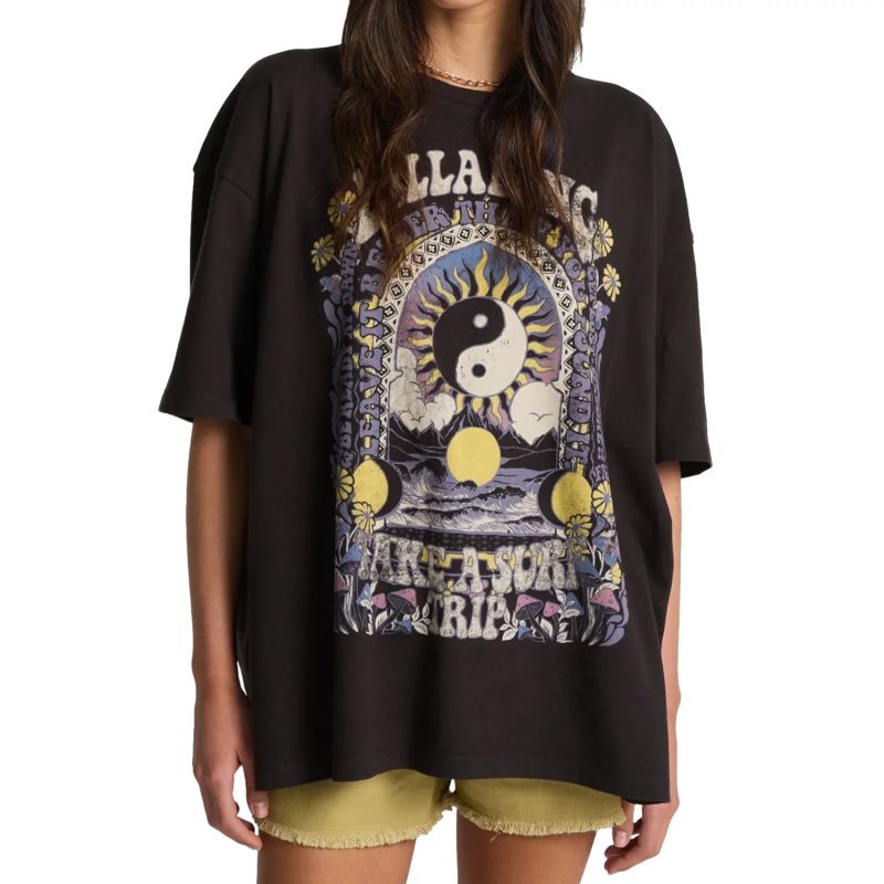 Billabong Surf Trip Tee EBJZT00593-OFB Black L