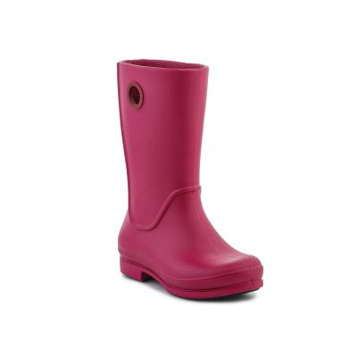 Crocs Stivali Wellie Rain Pomegranate