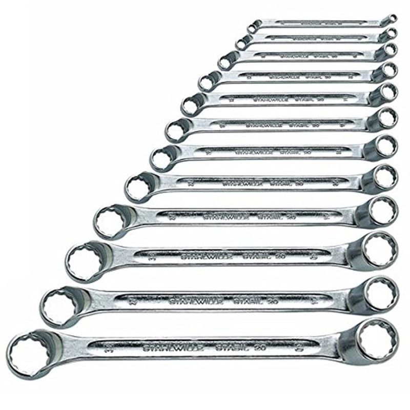 SET OF EYELET WRENCHES 6-32 MM (12 PCS)
