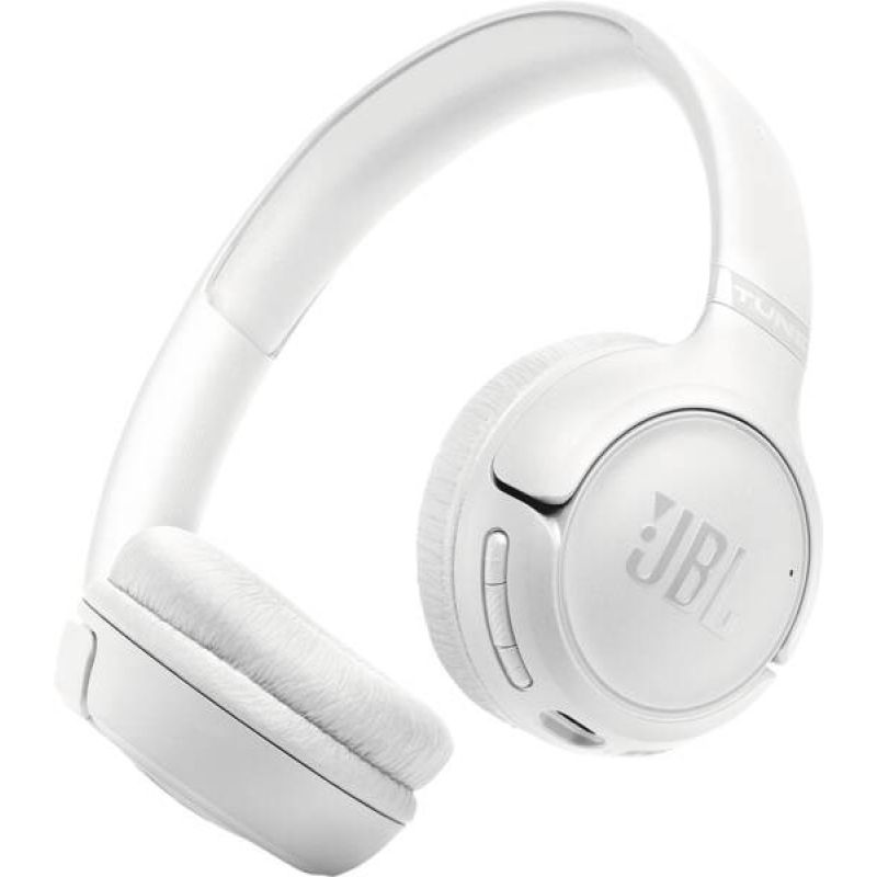 JBL TUNE530BTWHT On-ear Bluetooth headphones, white