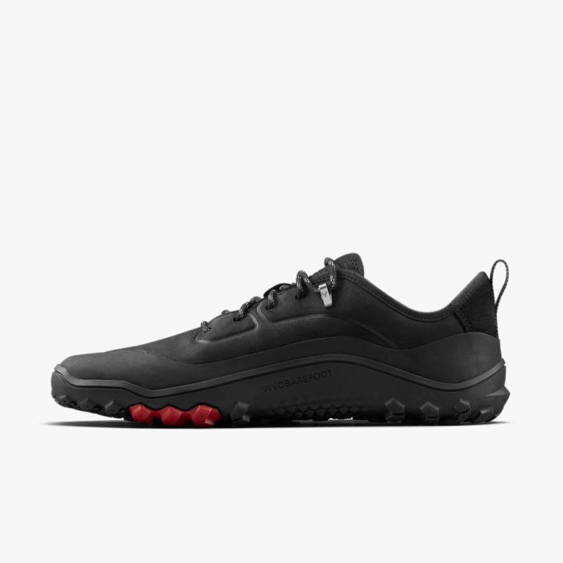 Vivobarefoot Scarpe Tracker Leather At Low Obsidian