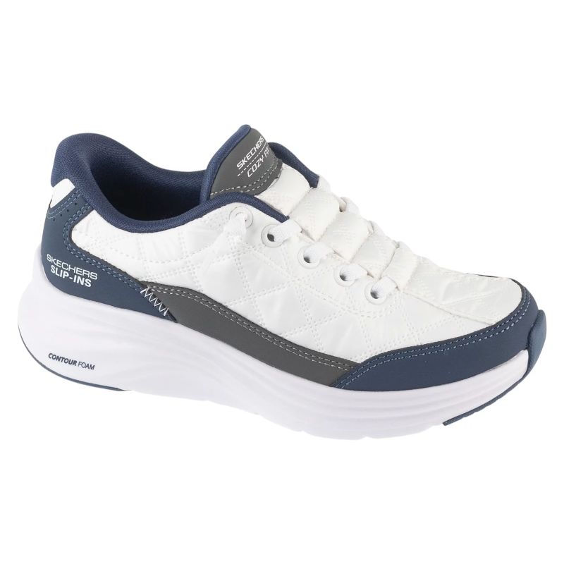 Skechers Slip-ins Contour Foam – Cozy Fit 303949L-WNV White 27