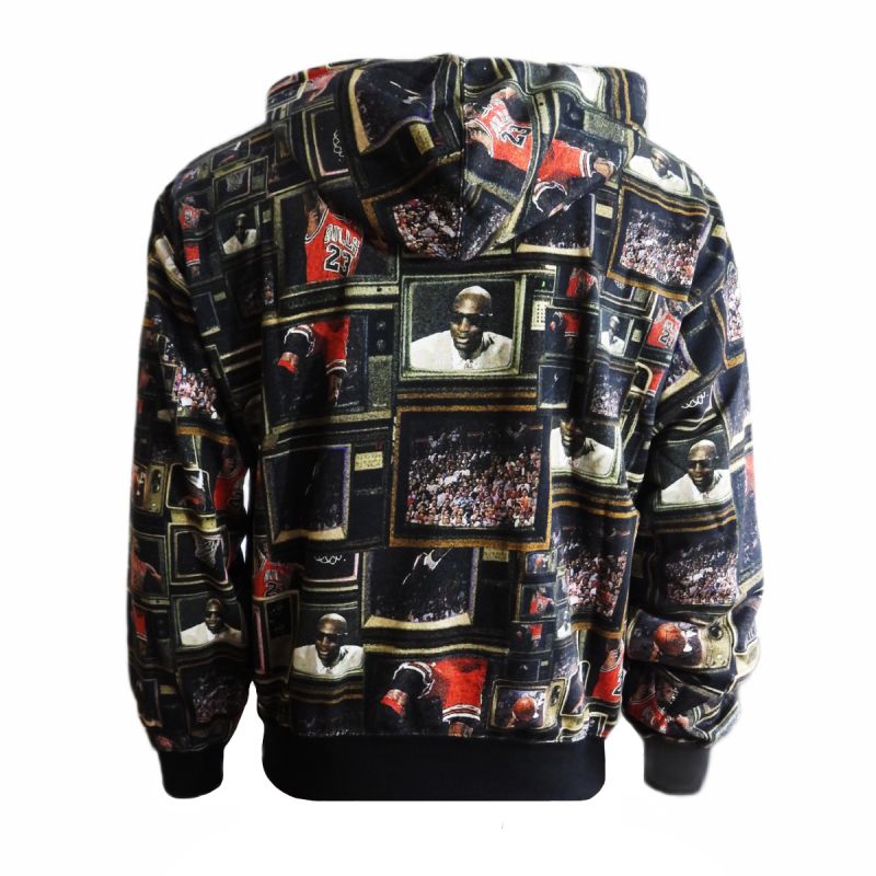 AIR Jordan Felpa con cappuccio Brooklyn Fleece Printed